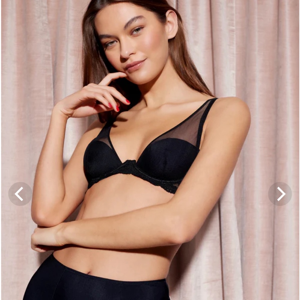 Fleur Du Mal Charlotte Overlay Bra 💕